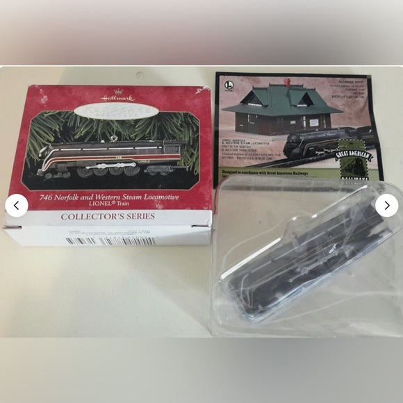 Hallmark Keepsake - Lionel Trains - 746 Norfolk & Western "The Tender" Ornament - Picture 1 of 6